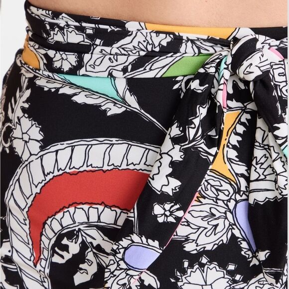 Mara Hoffman Women's Black Jay High Waisted Bottom Swimwear S - Picture 5 of 7